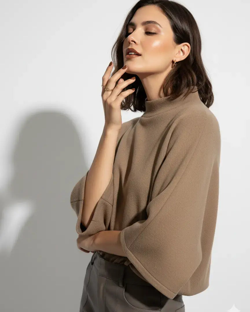 Maglia kimono in tinta unita DORABELLA