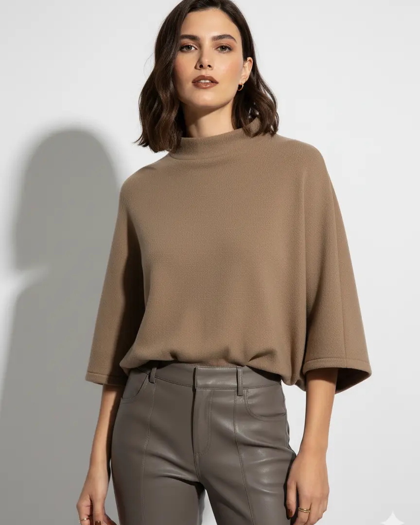 Maglia kimono in tinta unita DORABELLA