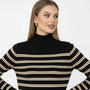 Maglia lupetto a righe DORABELLA