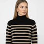 Maglia lupetto a righe DORABELLA
