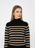 Maglia lupetto a righe DORABELLA