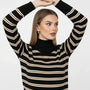 Maglia lupetto a righe DORABELLA