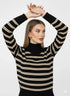 Maglia lupetto a righe DORABELLA