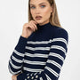 Maglia lupetto a righe DORABELLA