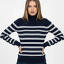 Maglia lupetto a righe DORABELLA