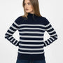 Maglia lupetto a righe DORABELLA