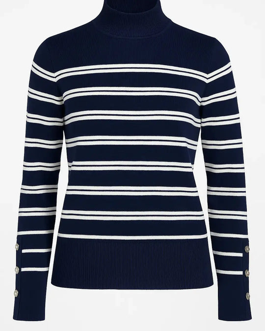 Maglia lupetto a righe DORABELLA