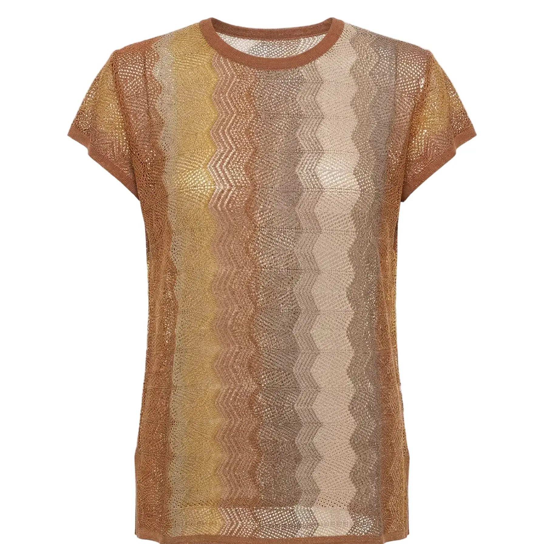 Maglia mezza manica fantasia DORABELLA PIU'