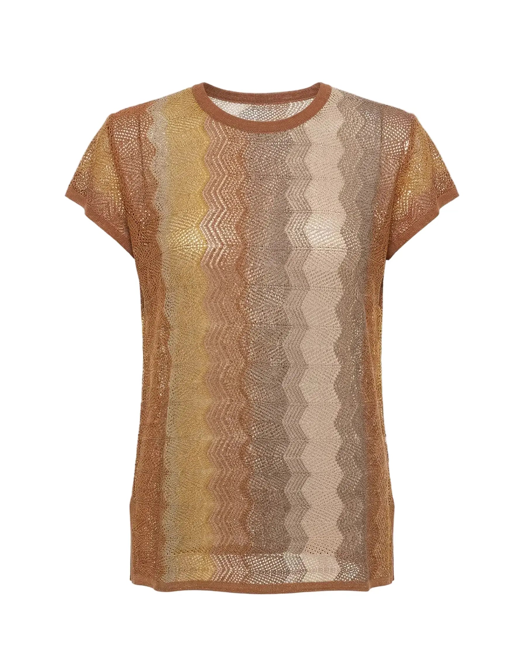 Maglia mezza manica fantasia DORABELLA PIU'