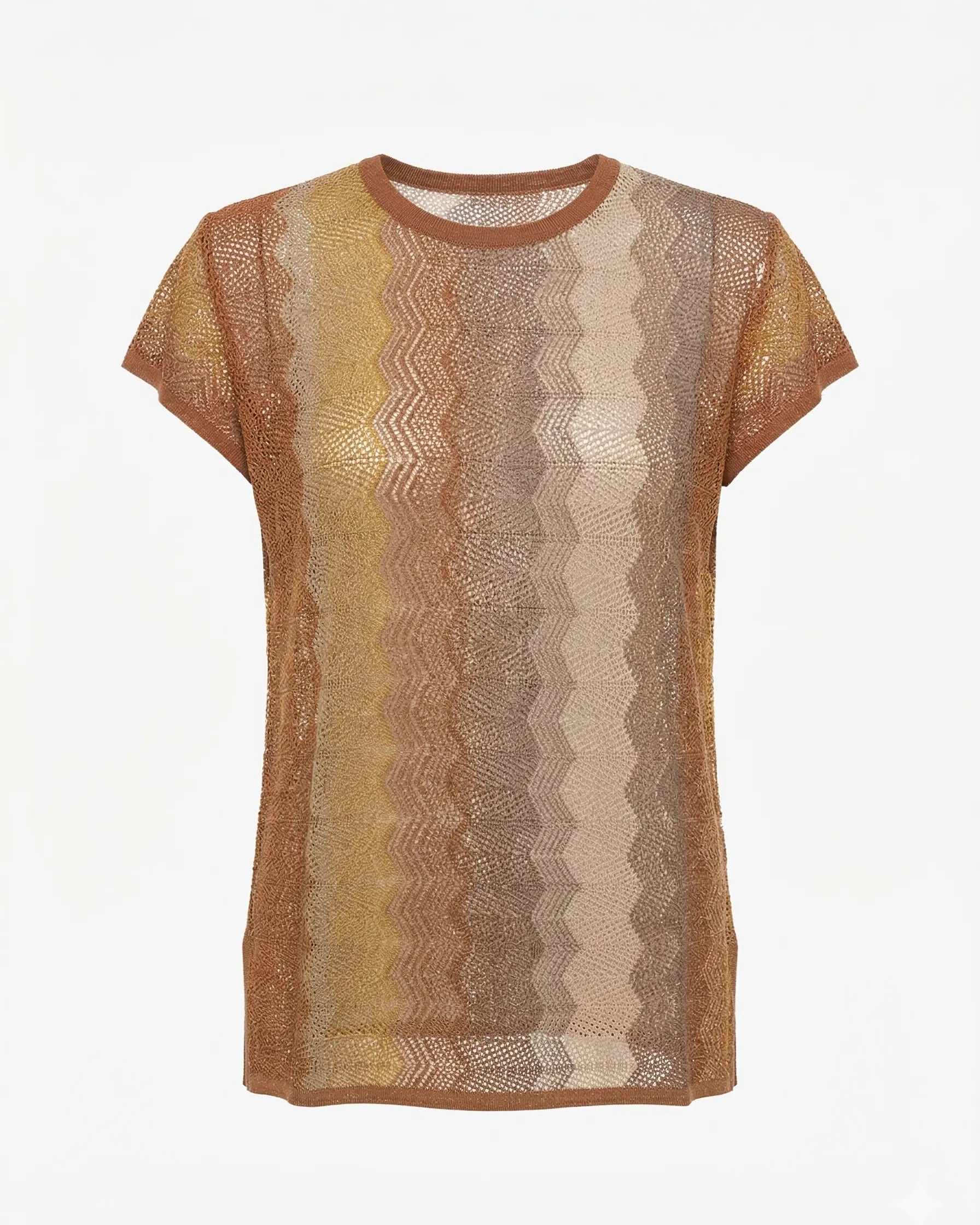 Maglia mezza manica fantasia DORABELLA PIU'