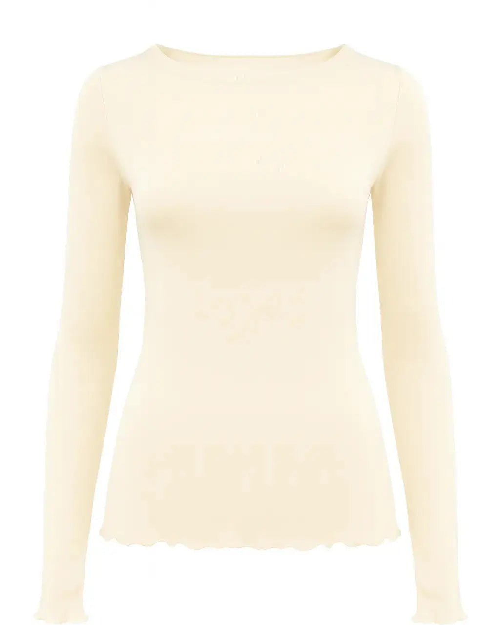 T-shirt manica lunga in lana e cashmere DORABELLA