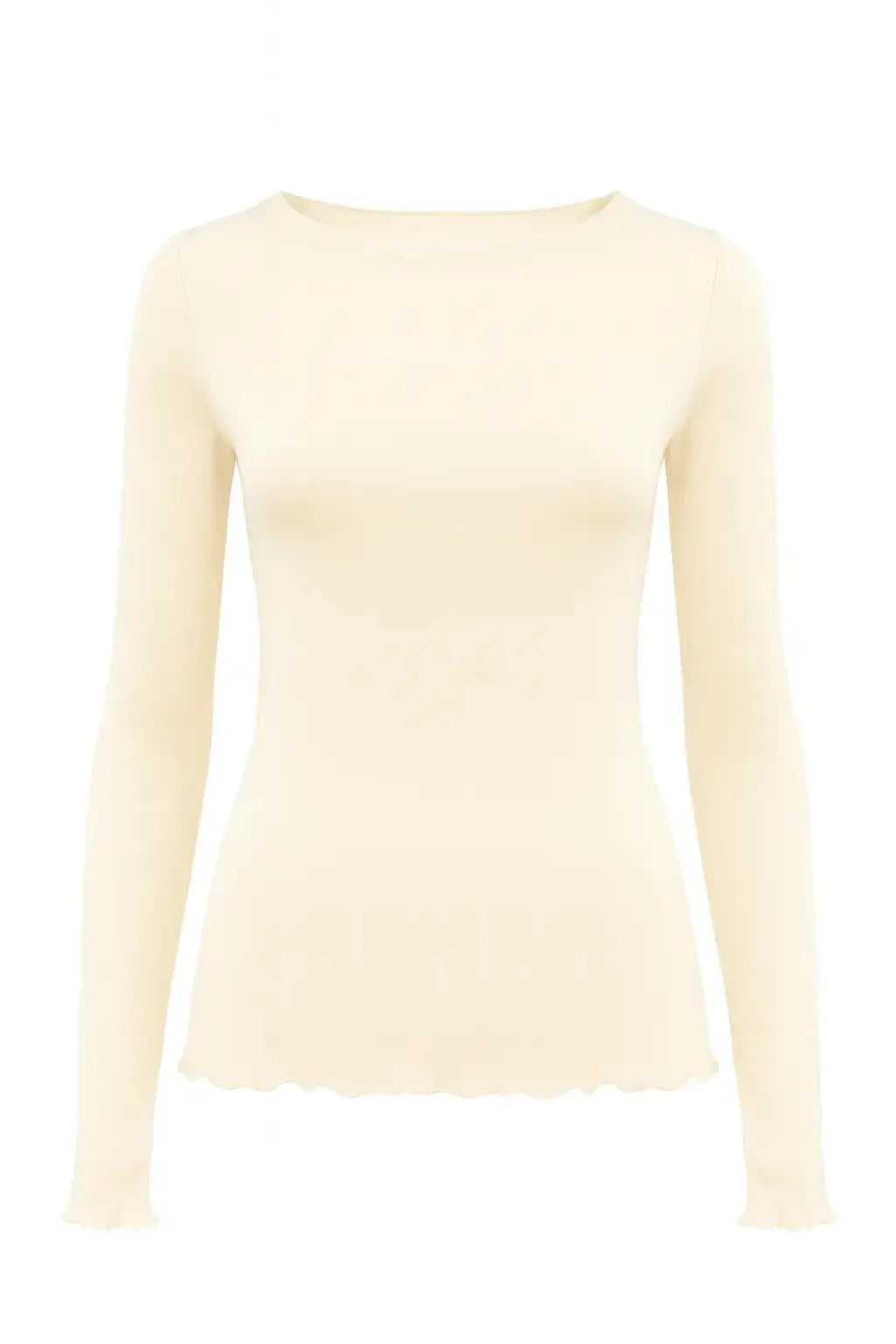 T-shirt manica lunga in lana e cashmere DORABELLA