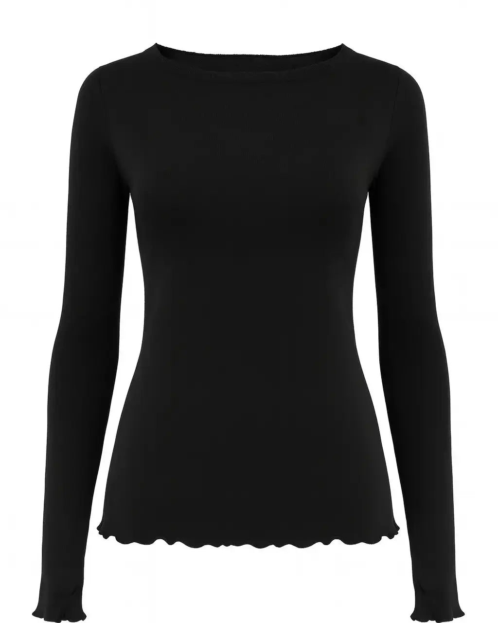 T-shirt manica lunga in lana e cashmere DORABELLA