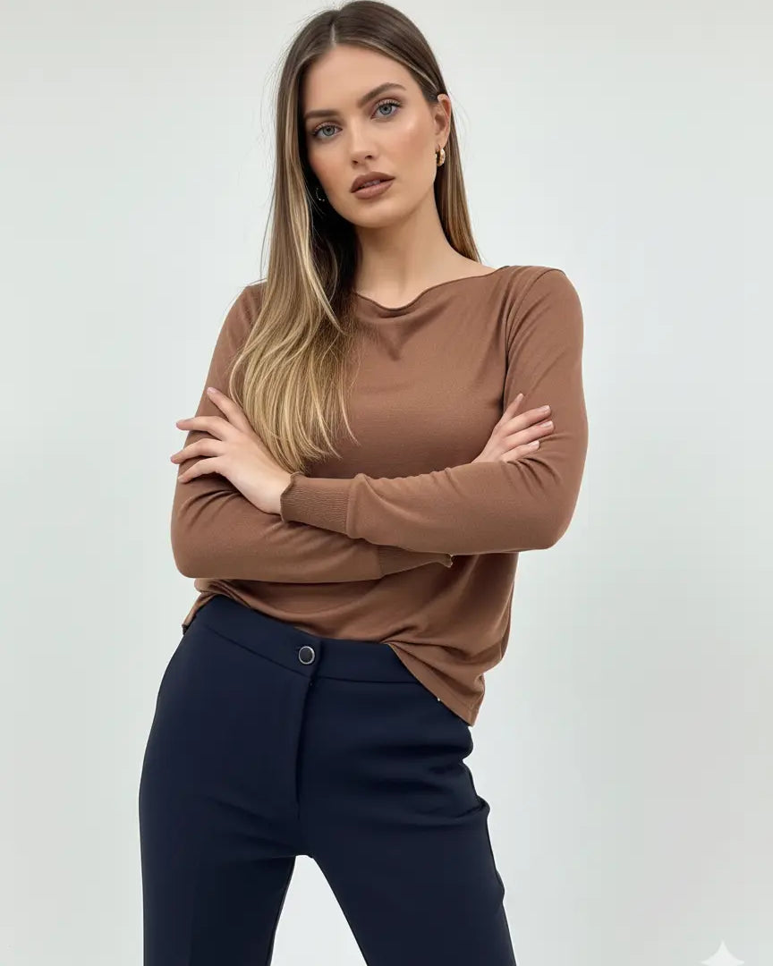 Maglia misto cashmere DORABELLA