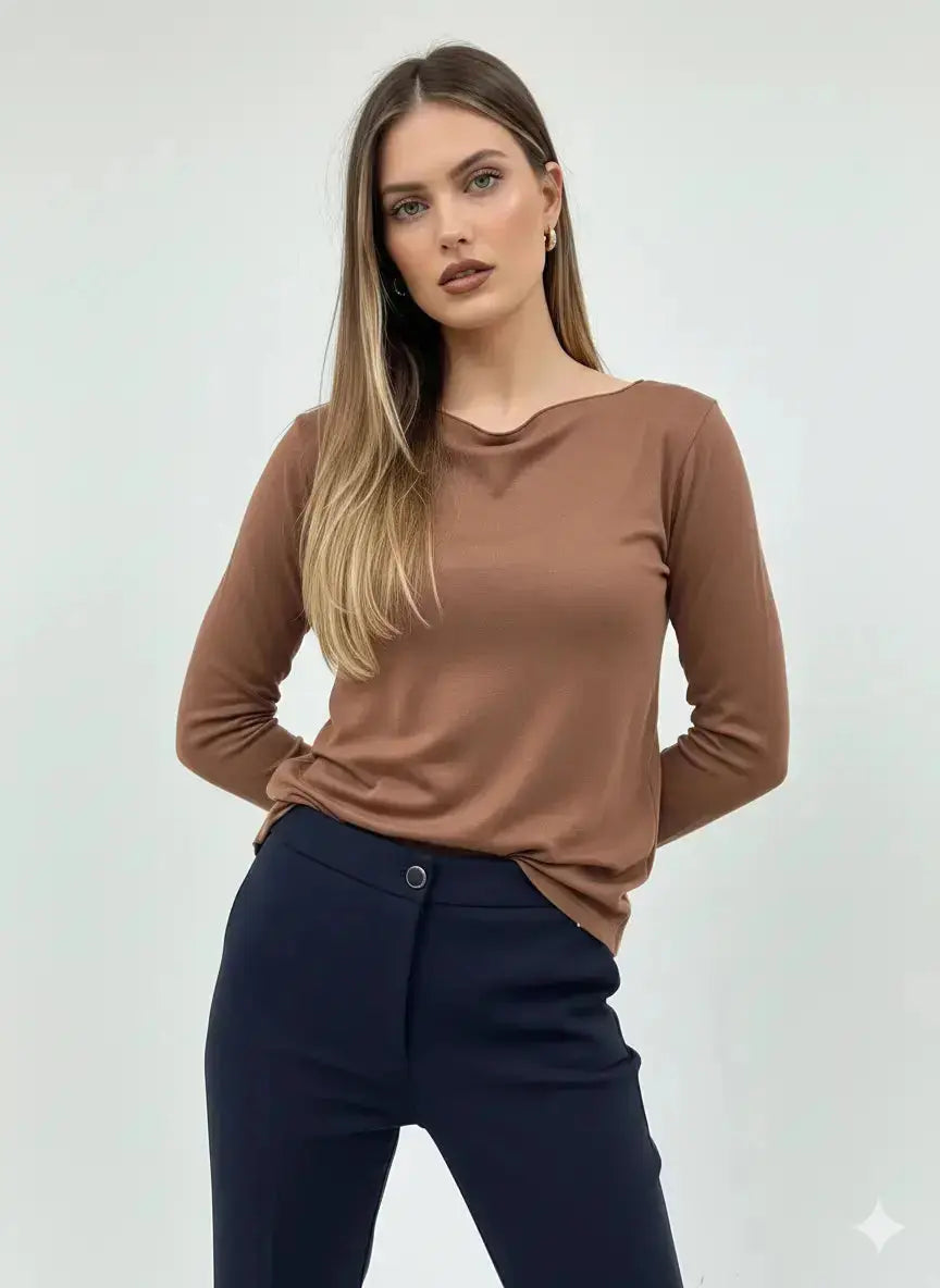 Maglia misto cashmere DORABELLA