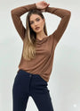 Maglia misto cashmere DORABELLA