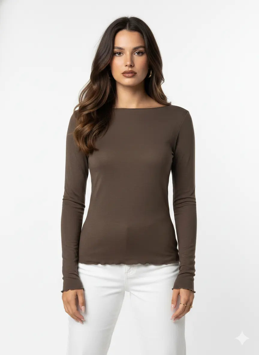 Maglia misto cashmere DORABELLA