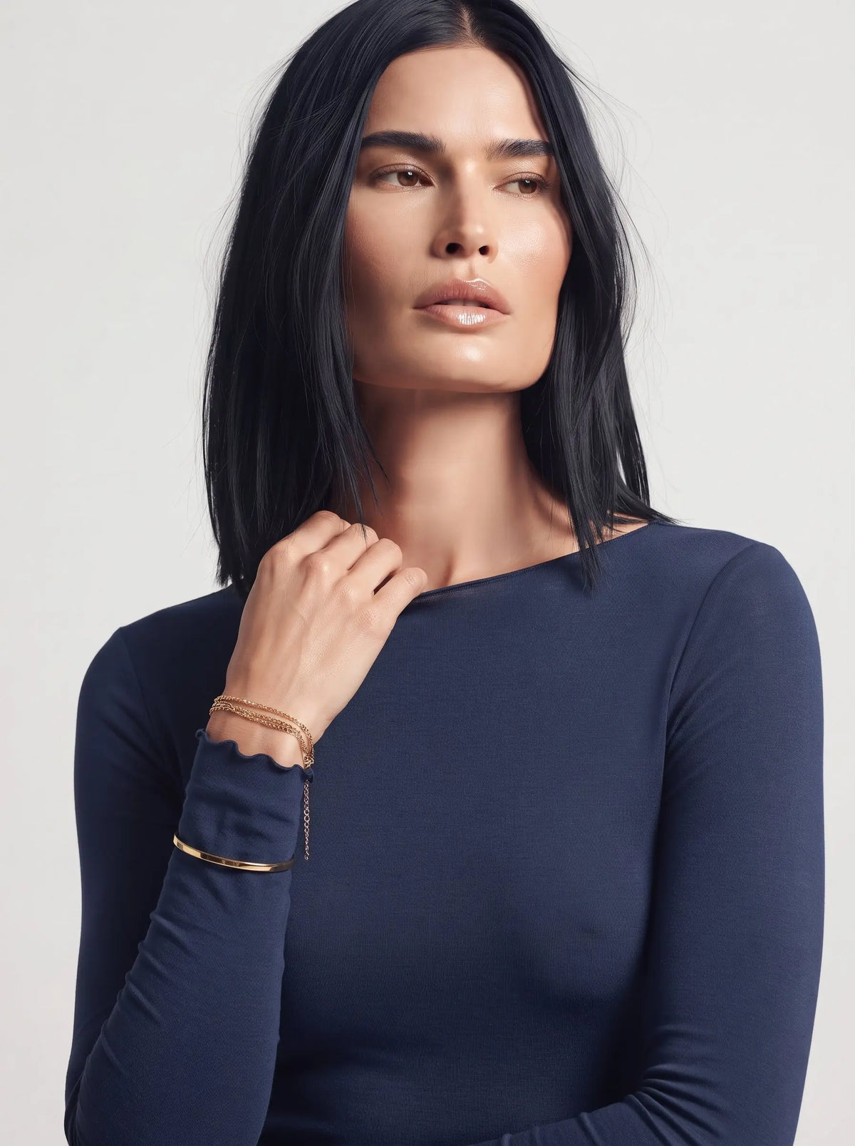 Maglia misto cashmere DORABELLA