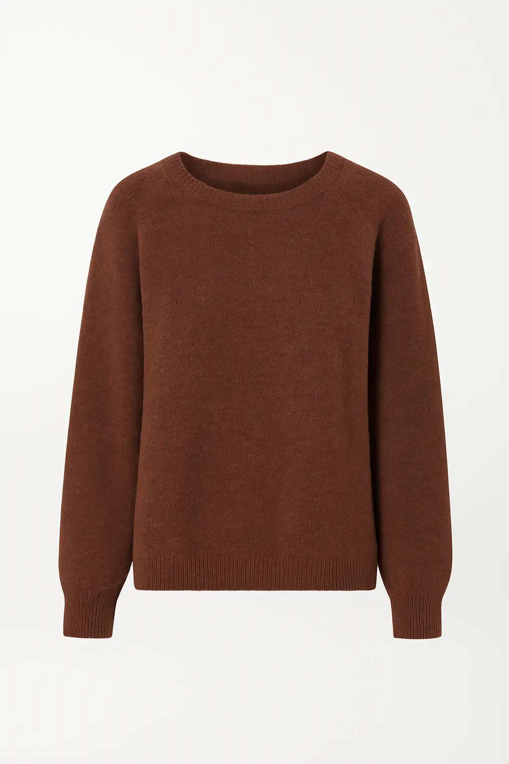 Maglia morbida in misto baby suri alpaca UNICA by Ironica Taglia unica (44/46 o M/L) / Cacao
