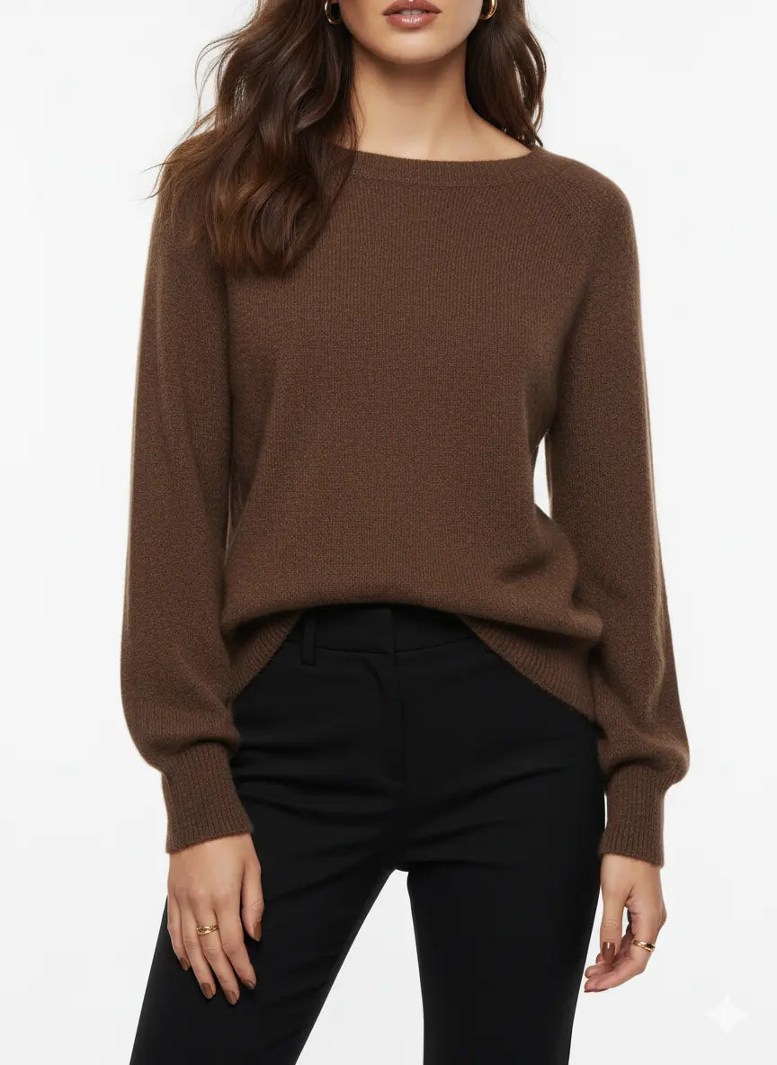 Maglia morbida in misto baby suri alpaca UNICA by Ironica