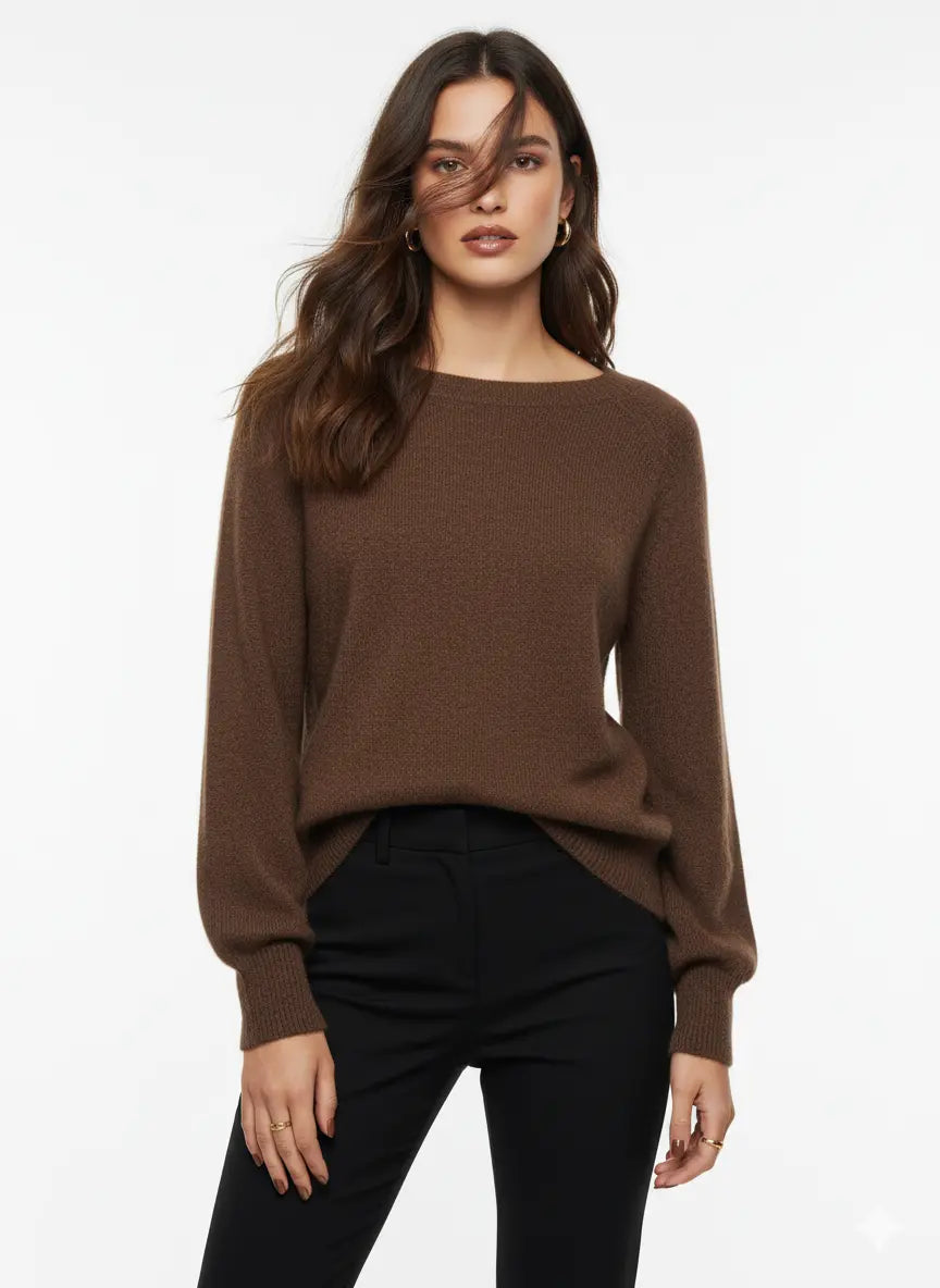 Maglia morbida in misto baby suri alpaca UNICA by Ironica