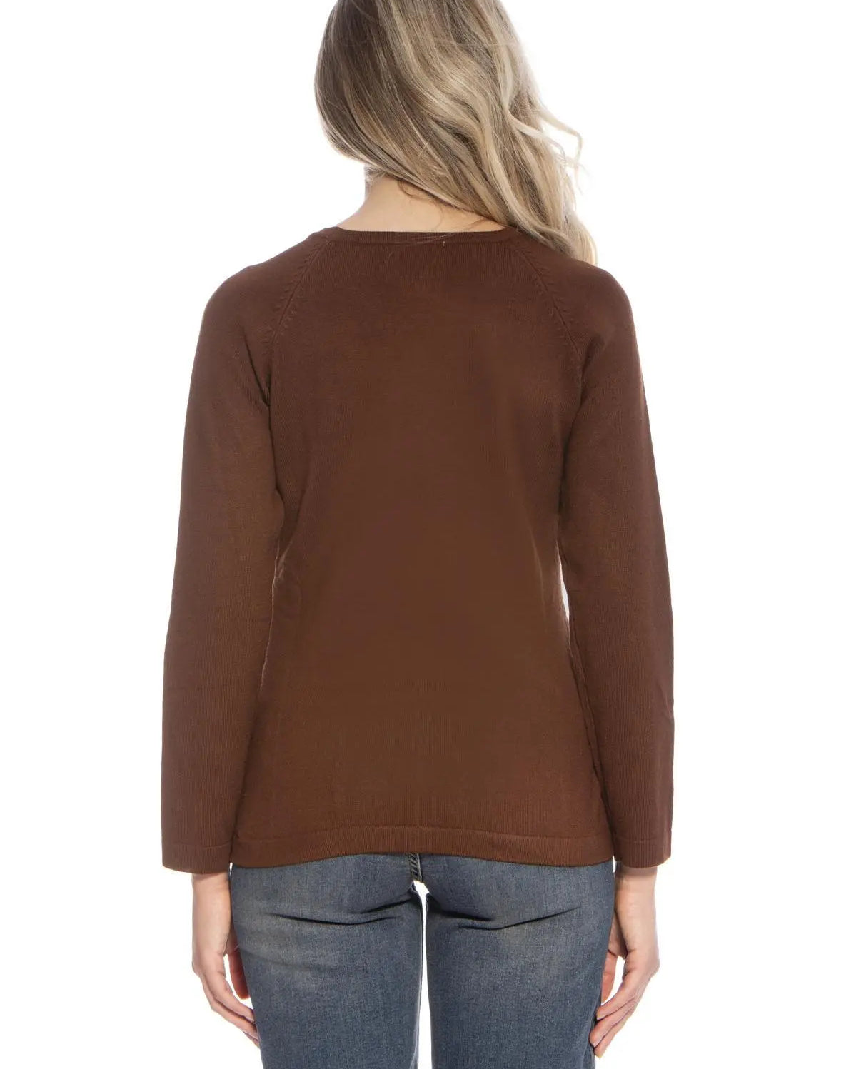 Maglia pizzo CACAO DORABELLA