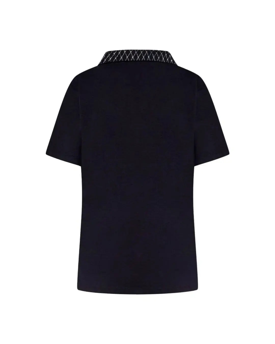Maglia polo con dettagli strass DORABELLA PIU'