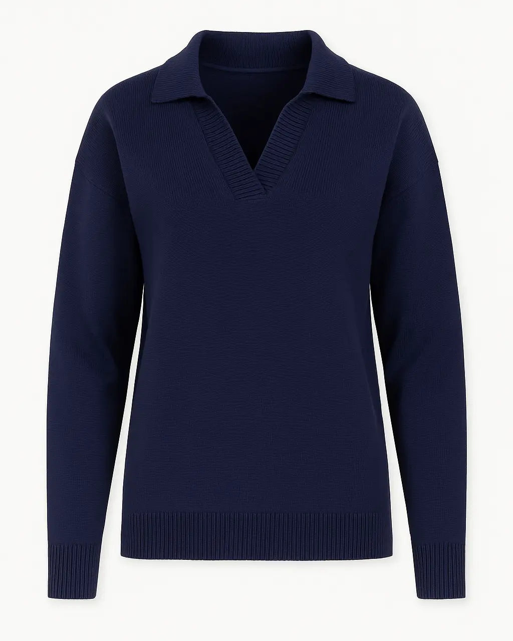 Maglia polo in tinta unita DORABELLA XL / Blu