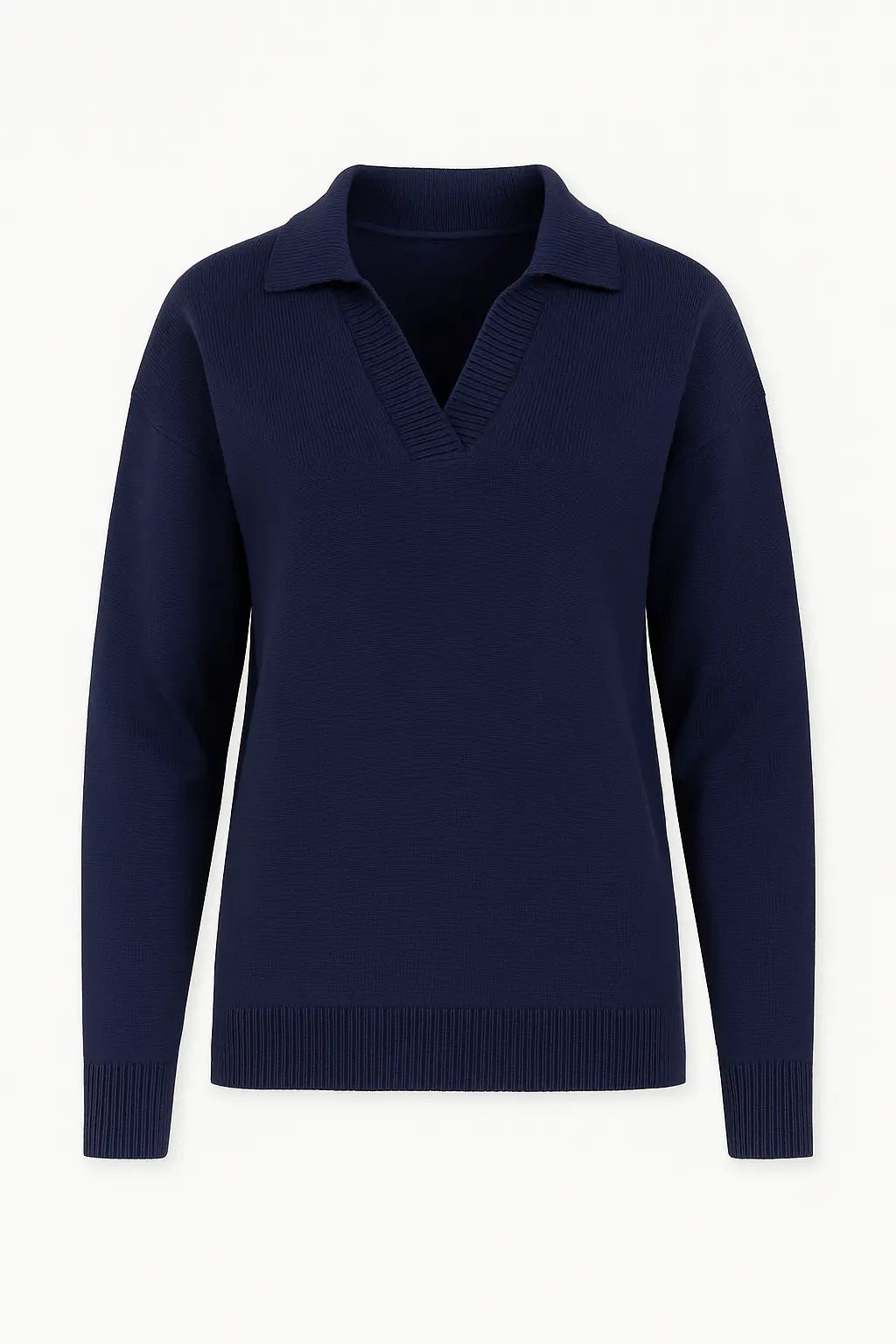 Maglia polo in tinta unita DORABELLA XL / Blu