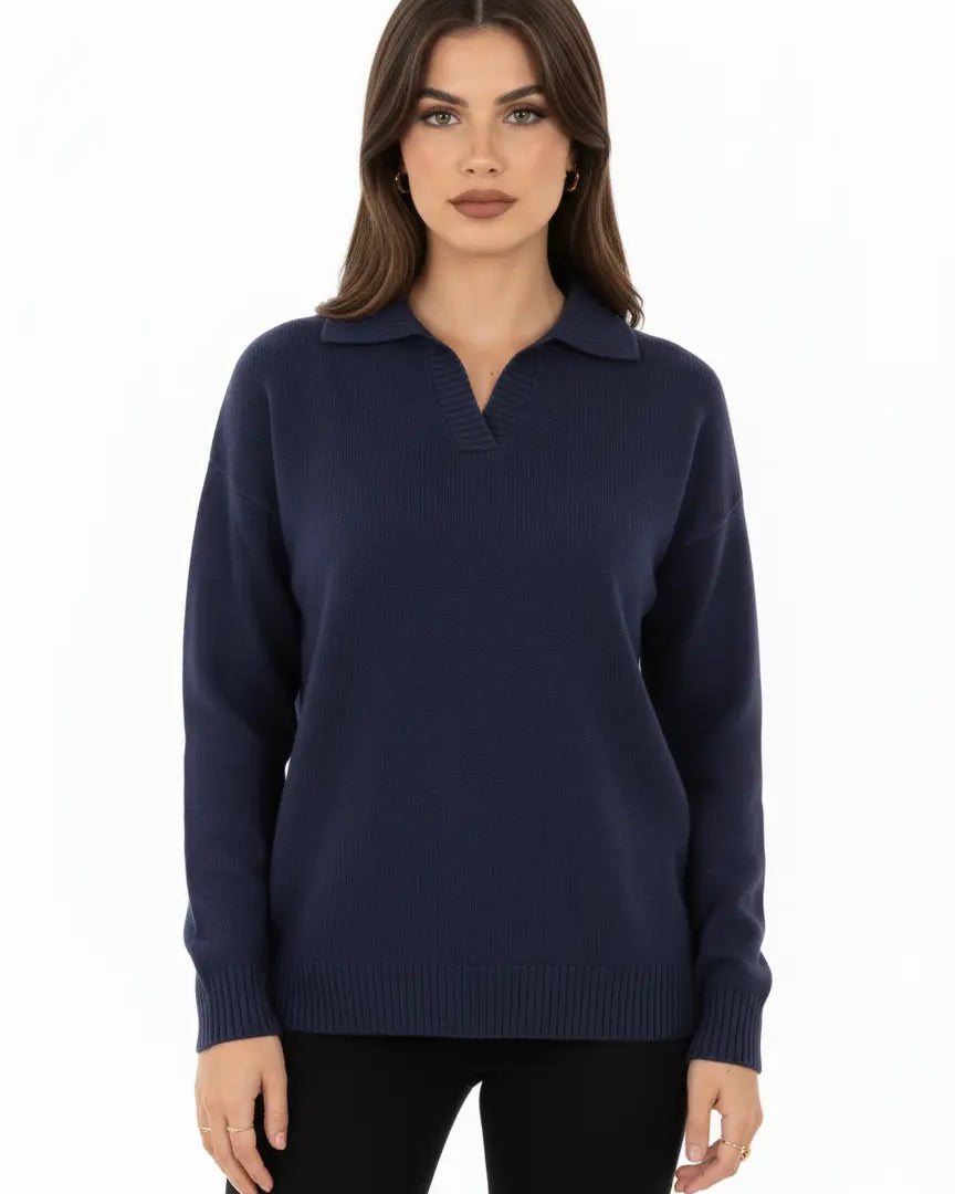 Maglia polo in tinta unita DORABELLA