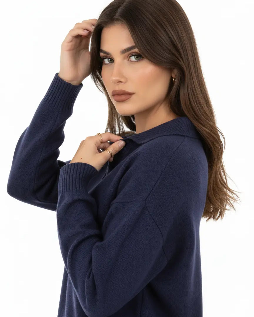 Maglia polo in tinta unita DORABELLA