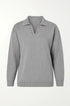 Maglia polo in tinta unita DORABELLA XL / Grigio