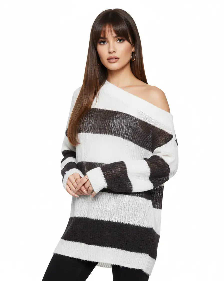 Maglia schiffer ANTRACITE-PERLA IRONICA