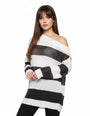Maglia schiffer ANTRACITE-PERLA IRONICA