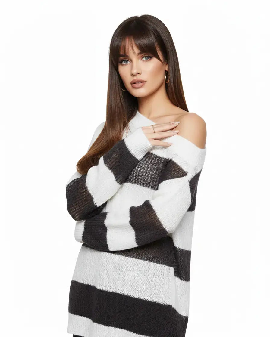 Maglia schiffer ANTRACITE-PERLA IRONICA