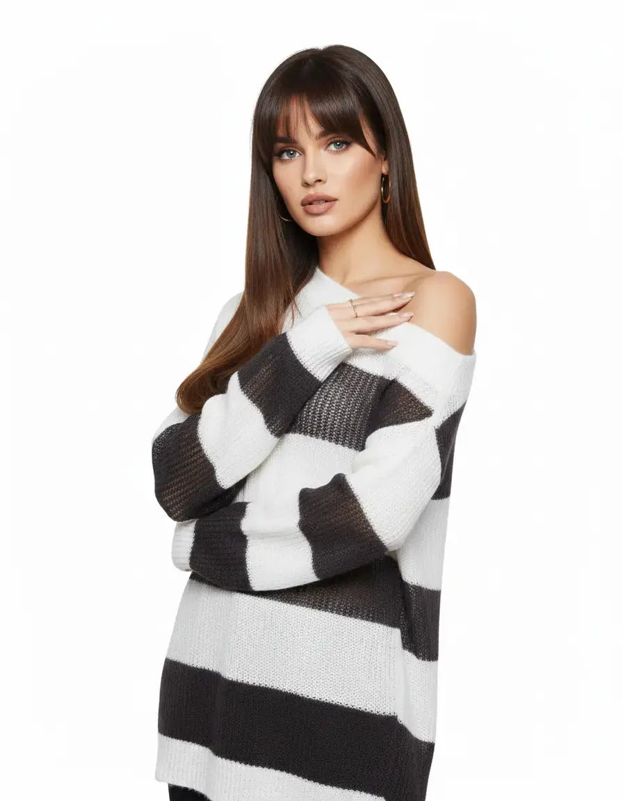 Maglia schiffer ANTRACITE-PERLA IRONICA