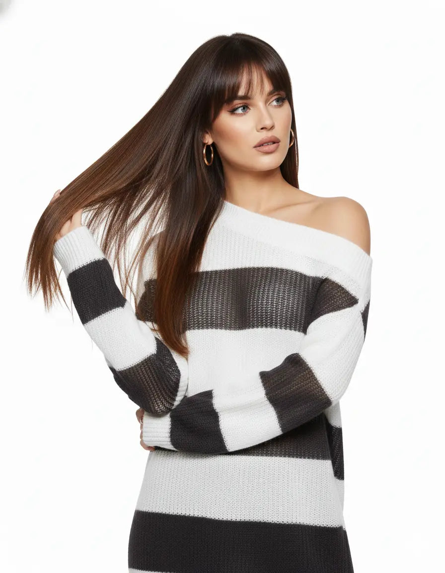 Maglia schiffer ANTRACITE-PERLA IRONICA