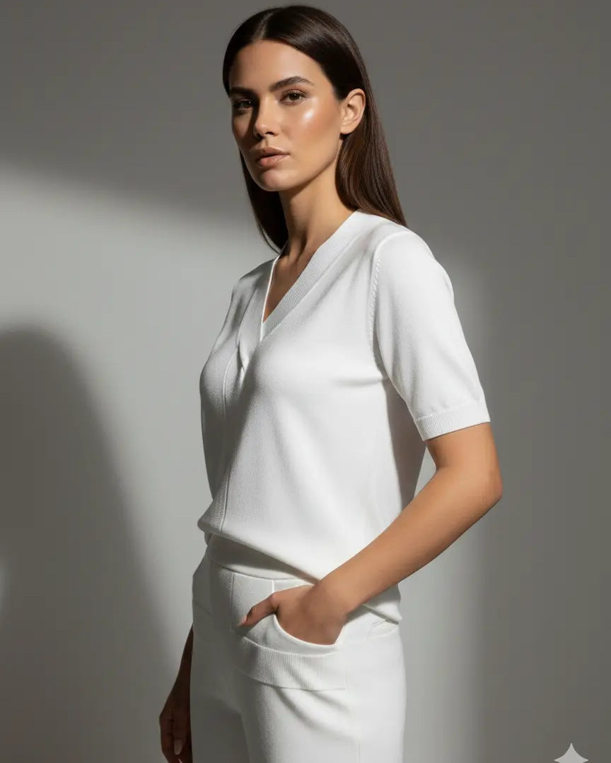 Maglia scollo a V DORABELLA