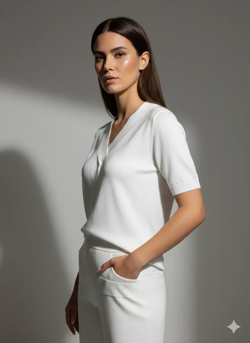 Maglia scollo a V DORABELLA