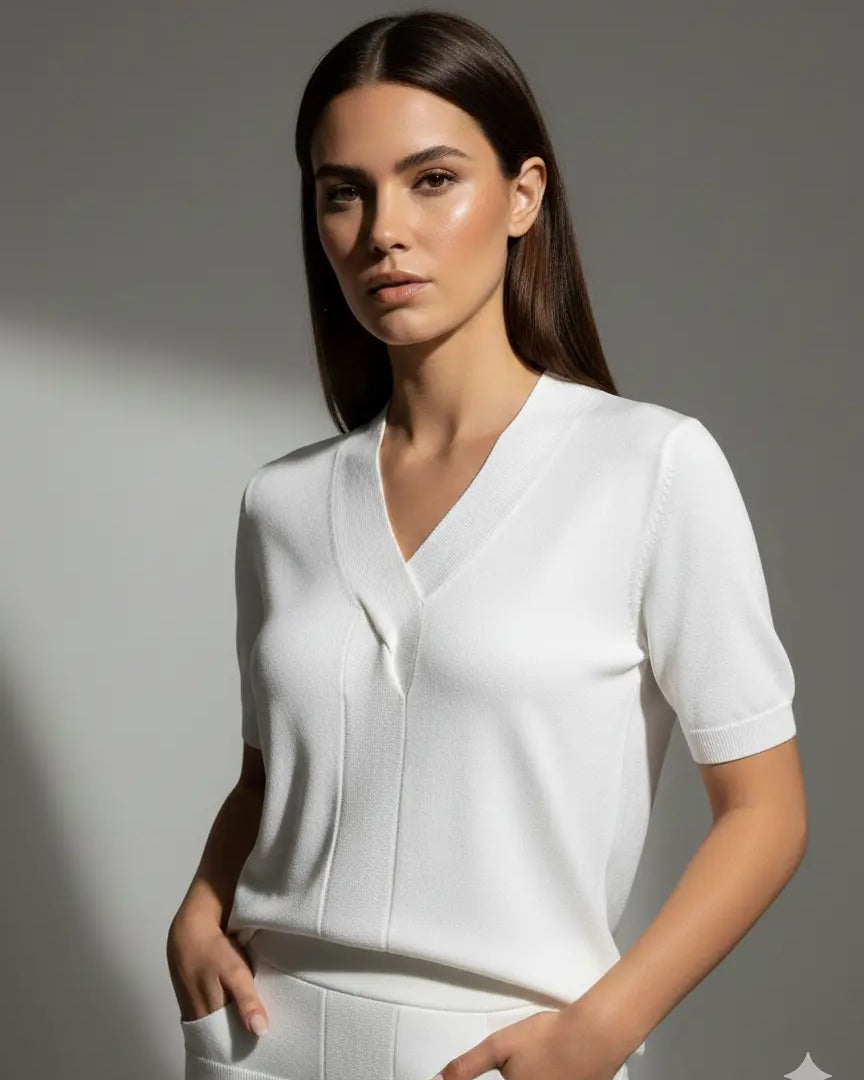 Maglia scollo a V DORABELLA