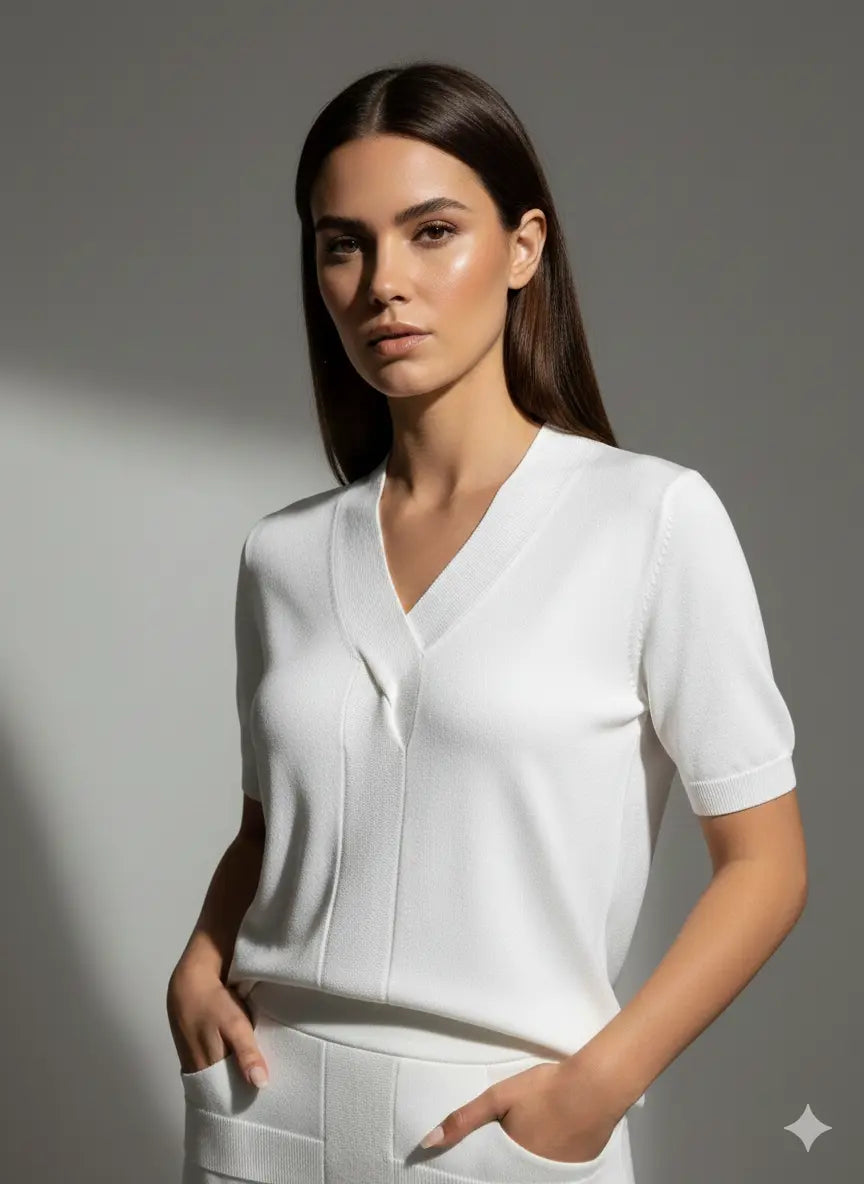 Maglia scollo a V DORABELLA