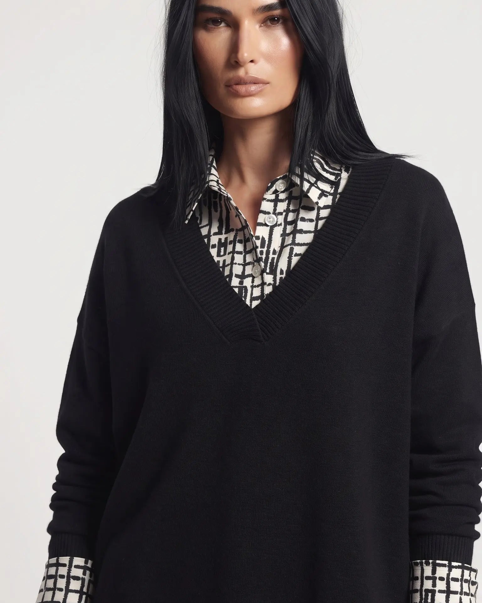 Maglia scollo a V DORABELLA