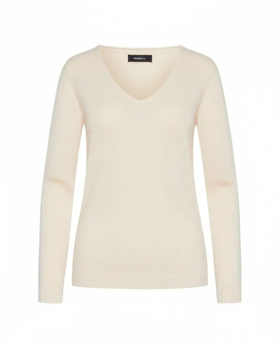 Maglia scollo a V IRONICA
