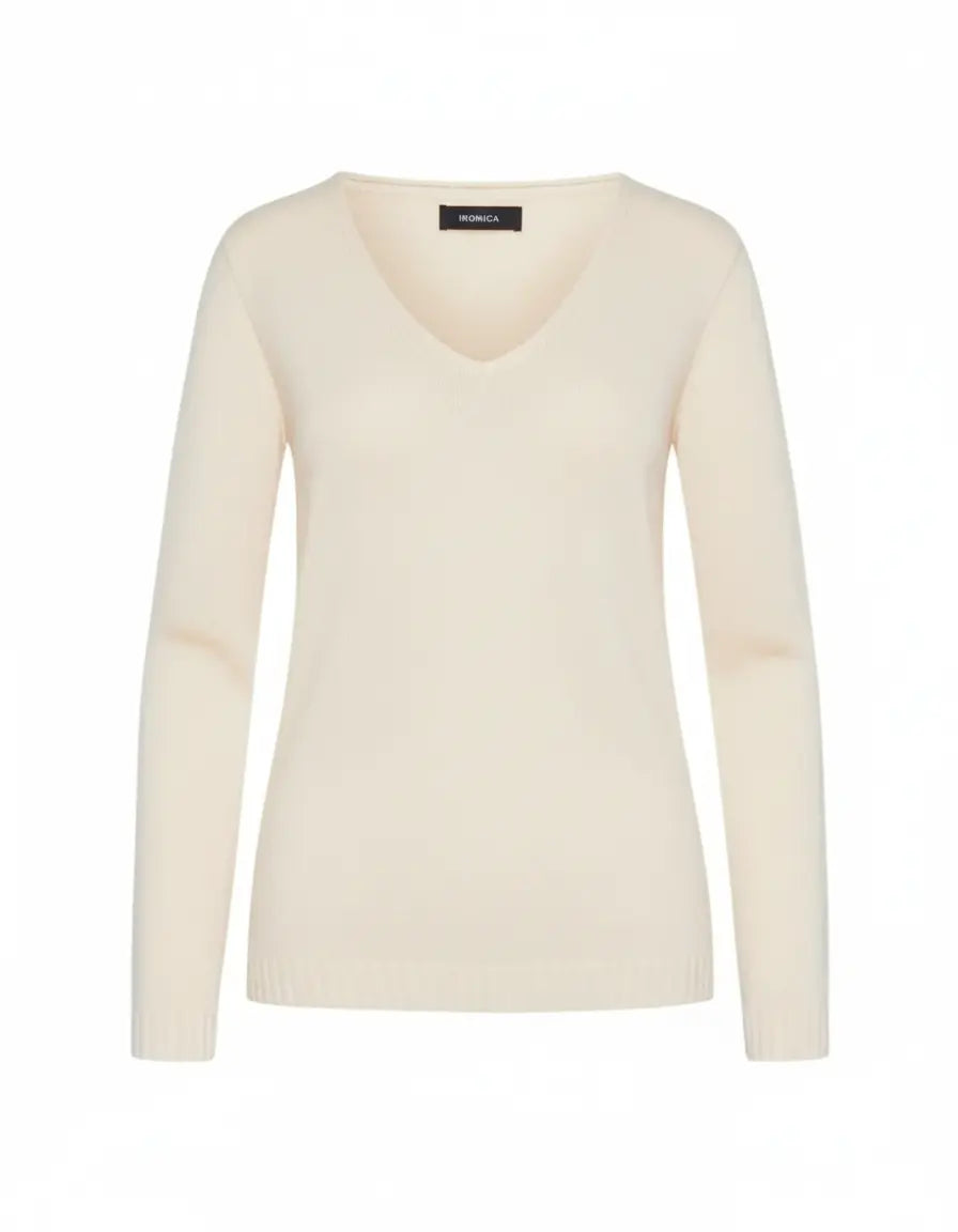 Maglia scollo a V IRONICA