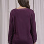 Maglia scollo a V con spacchi e inserti VINO IRONICA