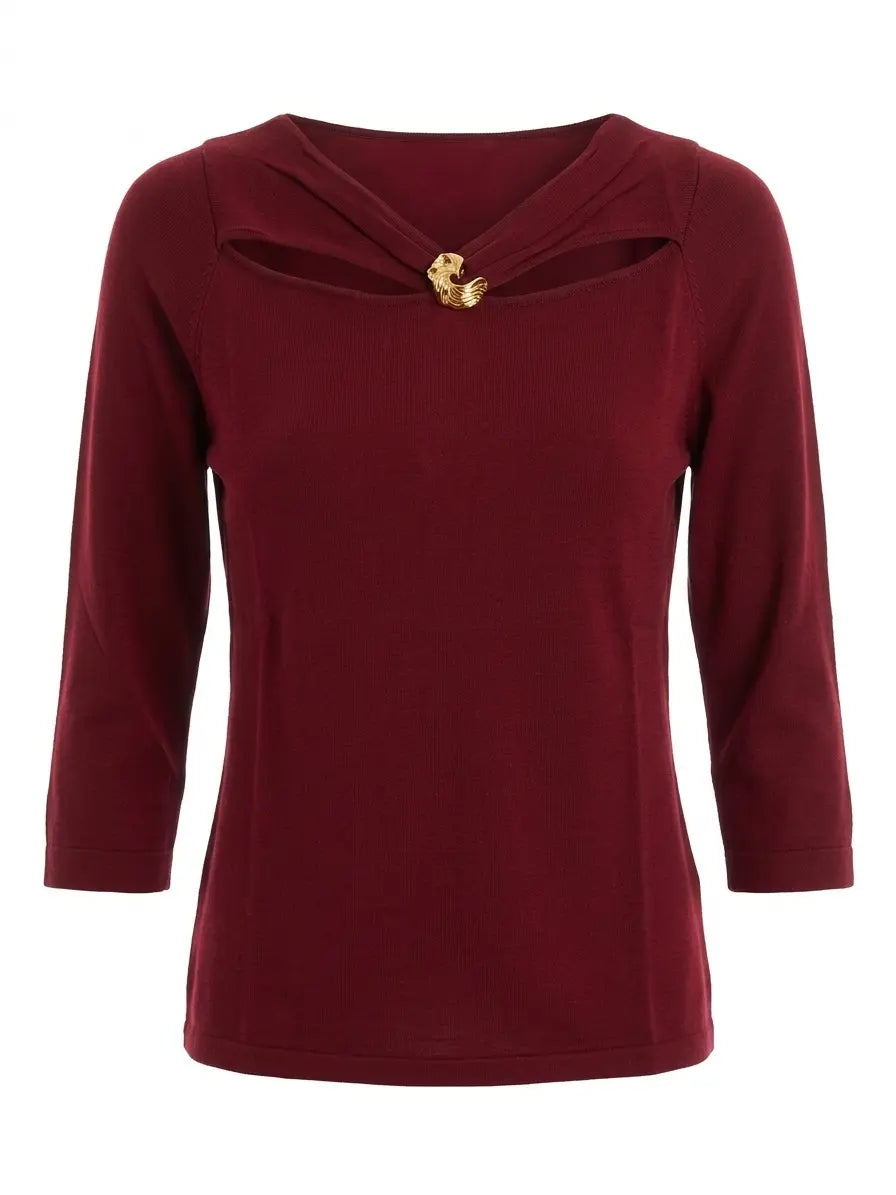 Maglia scollo a barca DORABELLA