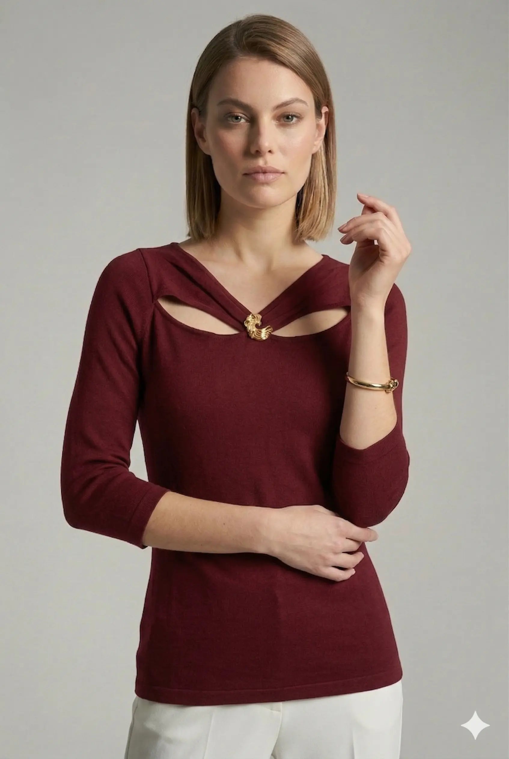 Maglia scollo a barca DORABELLA