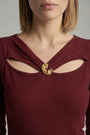 Maglia scollo a barca DORABELLA