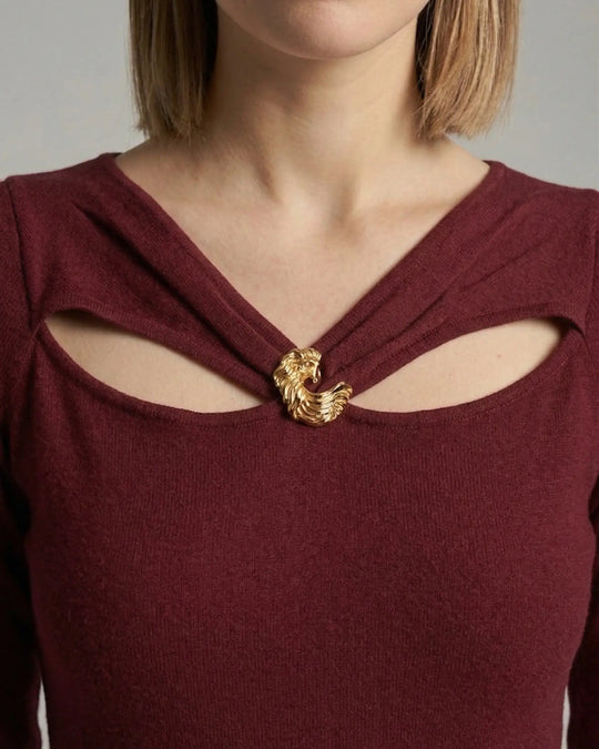 Maglia scollo a barca DORABELLA