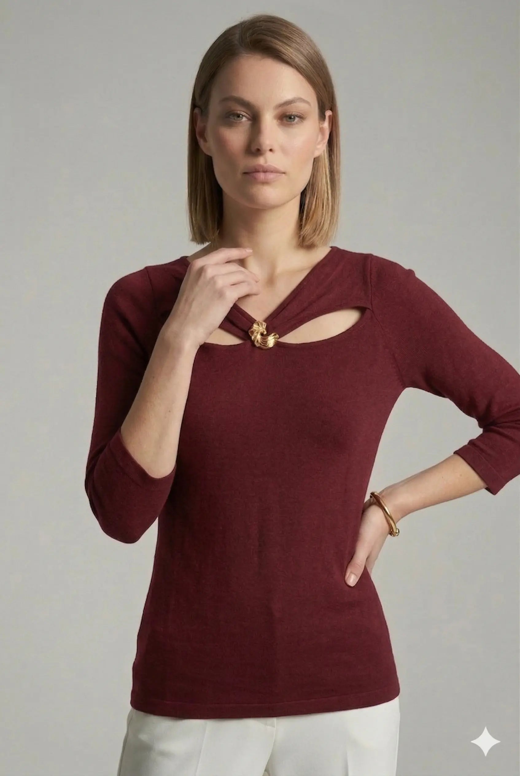 Maglia scollo a barca DORABELLA